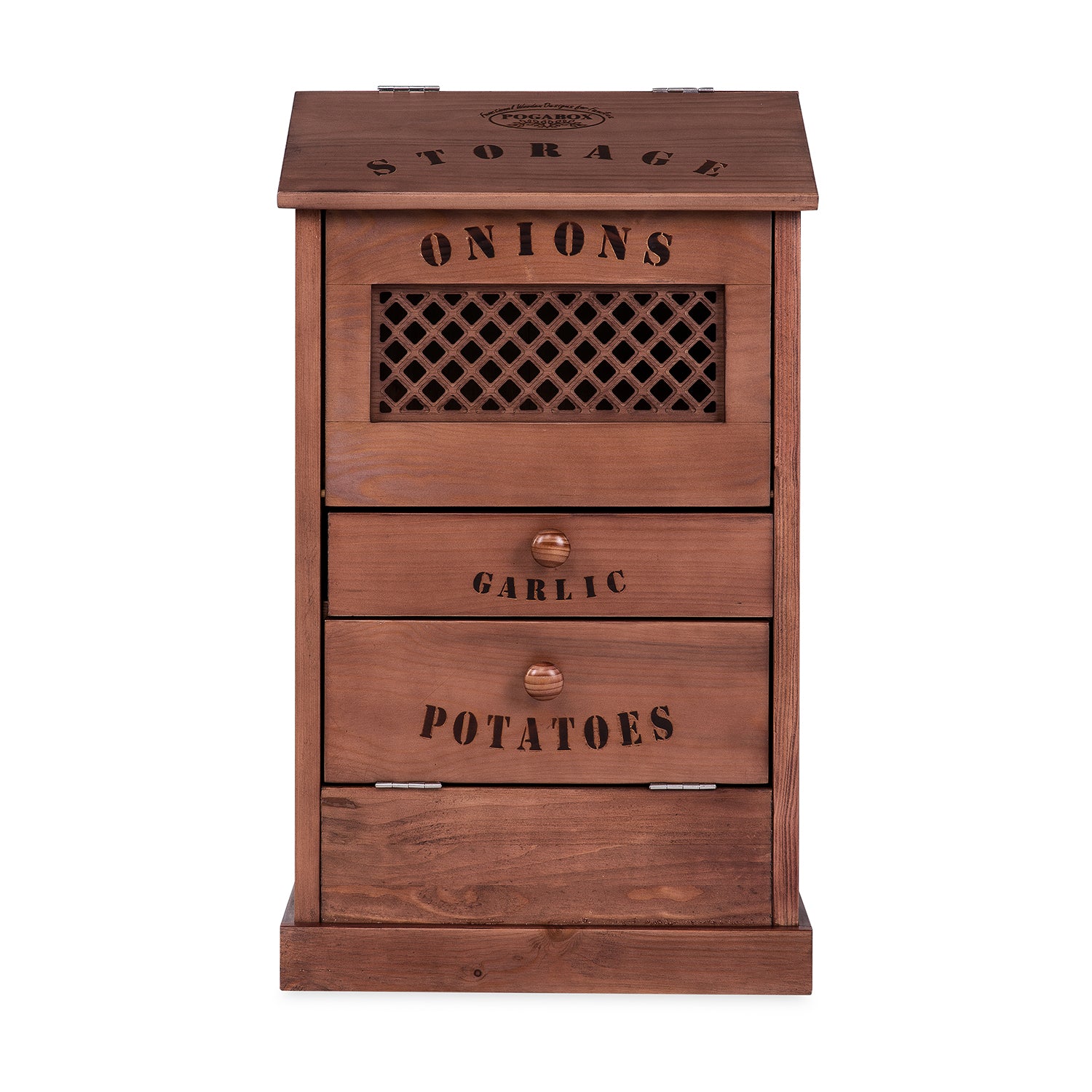 POGABOX™ Modern Potato and Onion Storage Bin for Kitchen Organization